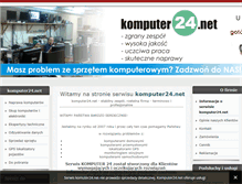 Tablet Screenshot of komputer24.net